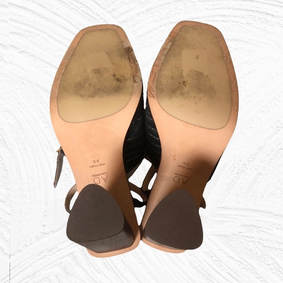 AD & Daughters Chunky Heeled Sandals Size 8.5 - Picture 7 of 10